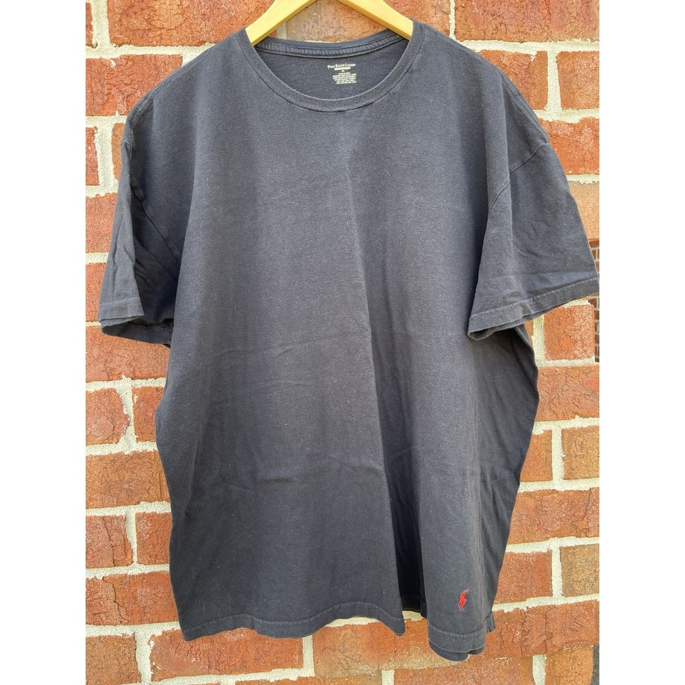 Polo Ralph Lauren Crew Neck T Shirt Mens Black Size XL